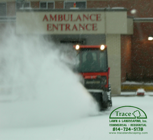 Snow And Ice Removal | Trace Lawn & Landscaping